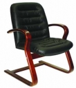 Тунис экстра CFLB - конференц 
кресло кожаное