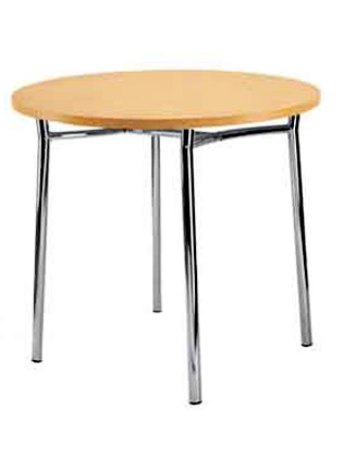 ножка стола Тирамису хром Опора стола Тирамису дуо хром