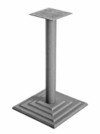 Опора стола Пирамида чугун Основание стола пирамида чугун