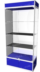 Витрина торговая/ профиль/ стекло PLV-02 K