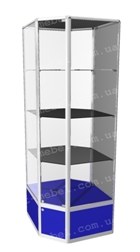 Витрина торговая/ профиль/ стекло PLV-32