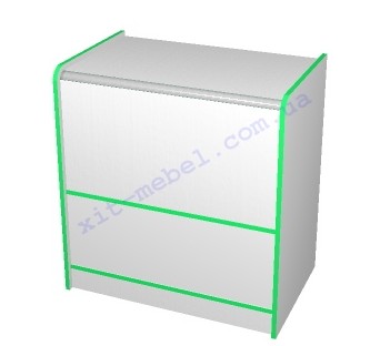 прилавок глухой, склад прилавок глухой кассовый