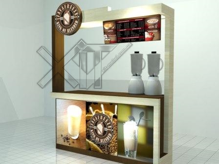 островок для торговли кофе