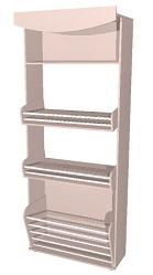 Стеллаж хлебный киев