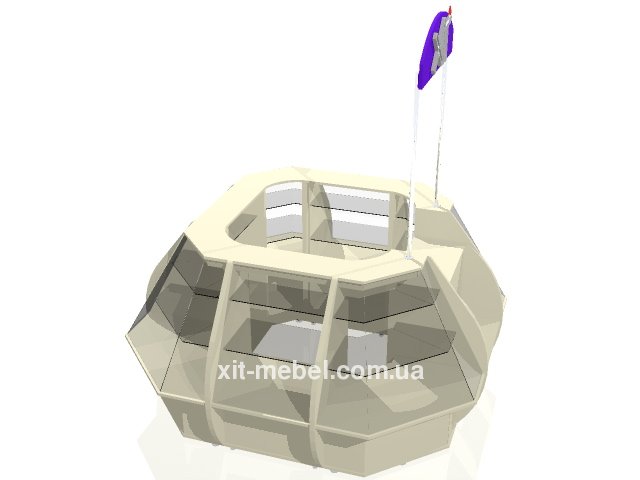 Островок в торговый зал арт03 Островок для торговых центров