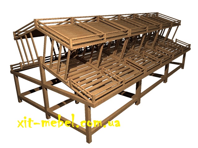 derevyannyj_ostrov_market_05c островок торговый из дерева в Киеве