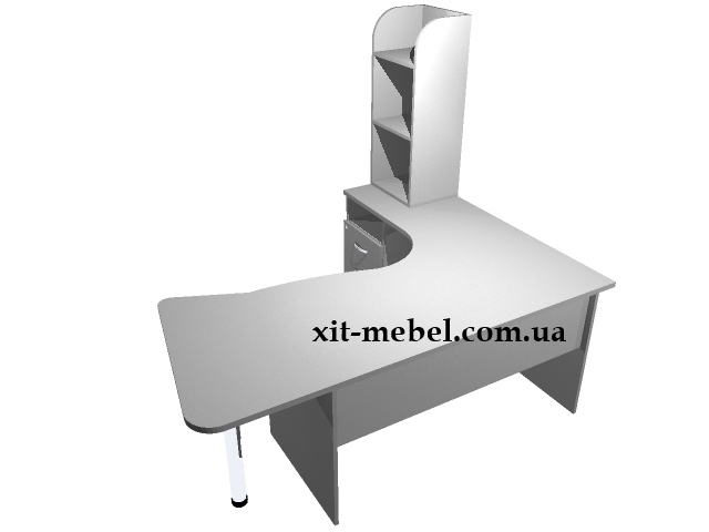 стол офисный с надставкой купить в Киеве