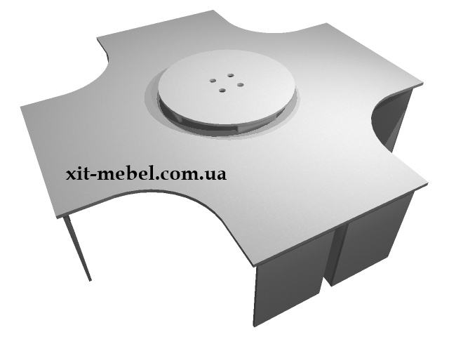 угловой стол заказать в офис