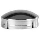 заглушка хромированая полушар