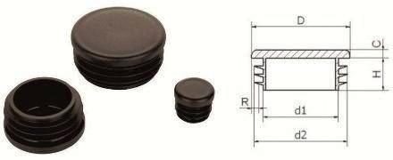 Заглушки круглые(пластиковые) заглушка круглая пластиковая