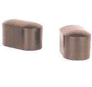 заглушка овальная наружная пластик