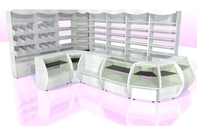 Торговая мебель серии ГЛОБУС Заказать торговую мебель